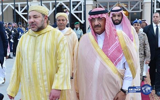ملك المغرب يغادر الرياض