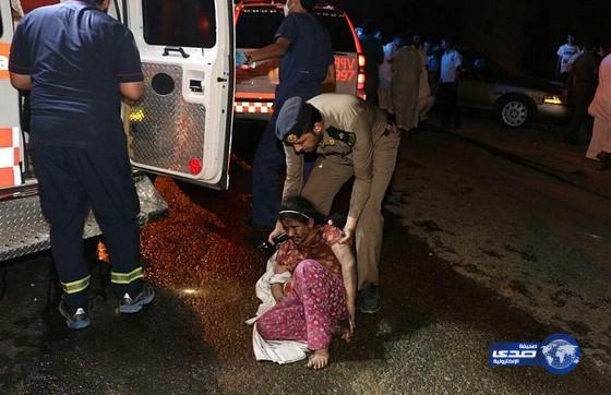 حريق بدروم يصيب سبعة أشخاص من أسرة واحدة بمكة المكرمة