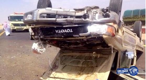 اصابة 6 أشخاص في حادث مروري بتربة