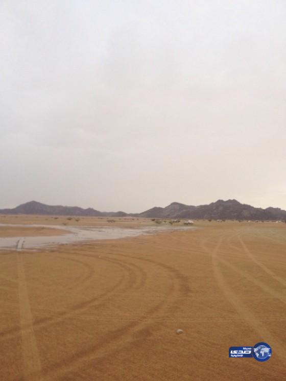 أمطار على منطقة نجران‎