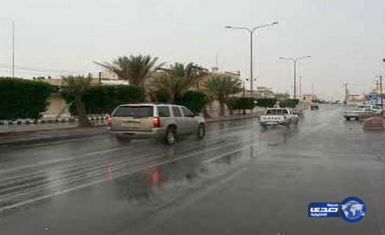 هطول أمطار على محافظة تربة