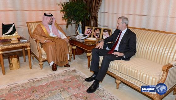 أمير منطقة عسير يستقبل سفير ألمانيا