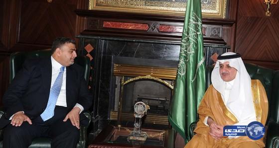 أمير منطقة تبوك يستقبل القنصل العام للمملكة الأردنية الهاشمية