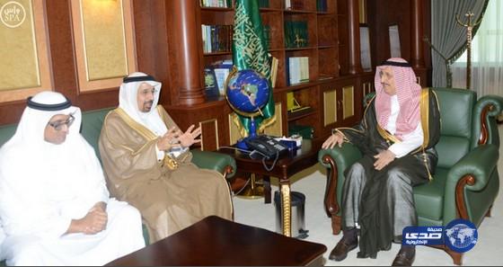 سمو أمير منطقة جازان يستقبل وزير الصحة