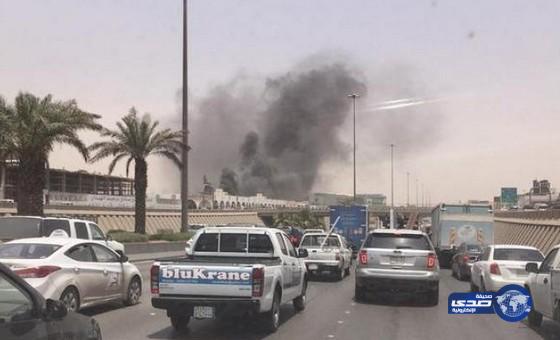 حريق في أسواق العثيم مول شرق الرياض