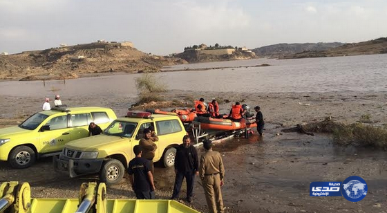 100 ضابط وفرد ومواطنون ومتطوعون يواصلون البحث عن غريق عتود لليوم الرابع