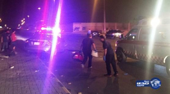إصابة 4 أشخاص في حادث سير شمال الرياض
