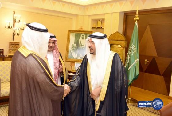 أمير منطقة القصيم يستقبل وكيل وزارة الصحة المساعد لشؤون المستشفيات