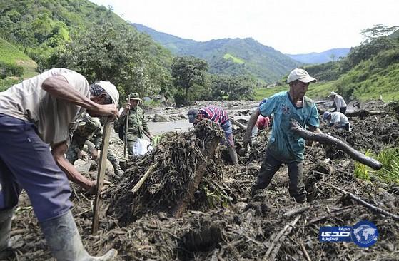 انزلاق للتربة يزيل قرية كولومبية من الخارطة