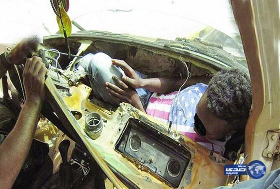 إحباط محاولة تهريب مهاجر أفريقي في «طبلون» سيارة