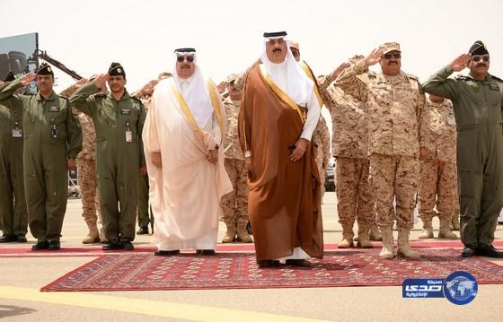 سمو  الأمير متعب بن عبدالله يرعى افتتاح مطار خشم العان ومقر لواء طيران الحرس الوطني الأول ومنشآت ومرافق الدفاع الجوي