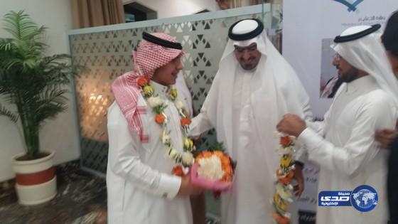 قيادات التعليم في عسير ووسائل إعلامية تستقبل الشهراني في مطار أبها‎