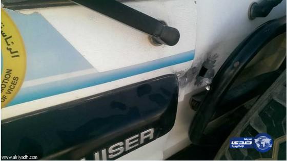 شاب يطلق النار على دورية تابعة للهيئة في تبوك