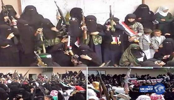 نساء حوثيات يثرن السخرية بطلبهن الجهاد!!