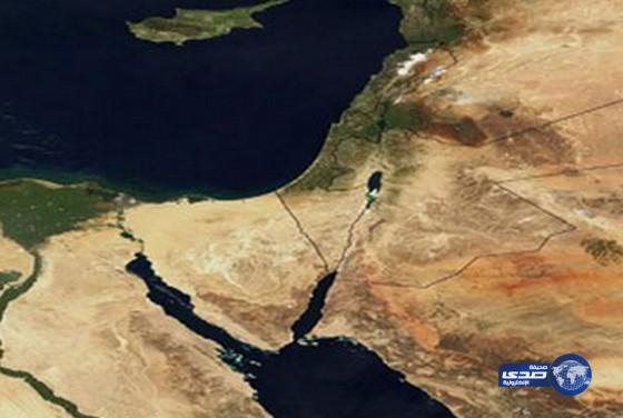 اسرائيل : المنطقة الواقعة بين الأردن والمتوسط «لنا»