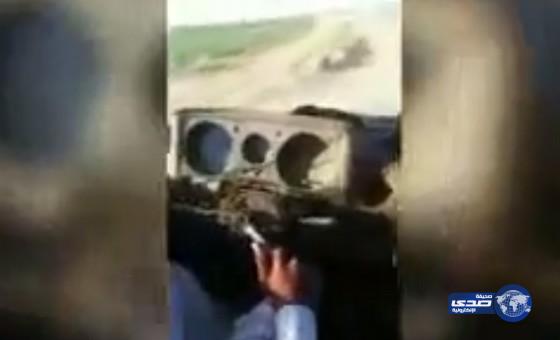 بالفيديو: شاهد شاب سعودي يقود سيارته بدون &#8220;دركسيون&#8221;‎