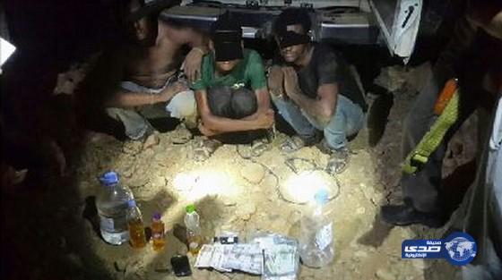 إحباط تهريب أكثر من 3 الف حزمة من القات بفيفا