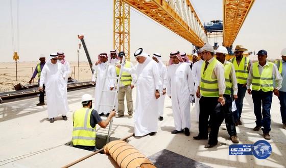 وزير النقل يتفقد عدداً من مشروعات الطرق بمنطقة الرياض