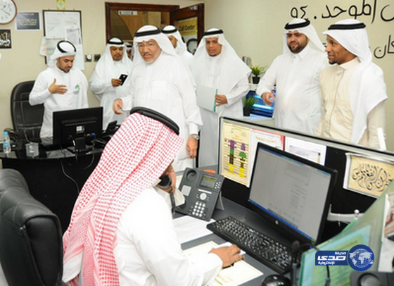 أمين العاصمة المقدسة يقف على سير إدارة خدمة العملاء بالأمانة