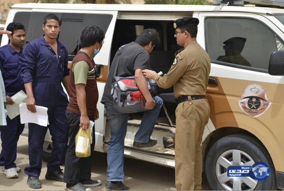 حملة اليوم الواحد تطيح ب ٢٠٨ مخالفين للإقامة والعمل بالقصيم