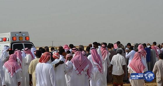 قرية بلاج بمحافظة ضمد تشيع الشهيد العبسي