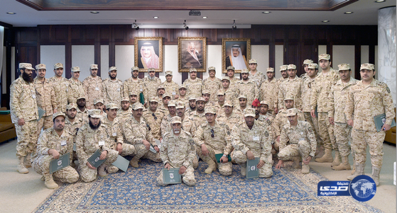 معالي رئيس الجهاز العسكري بوزارة الحرس الوطني يكرم الاوائل في الرماية الفردية