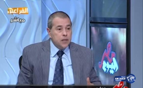 بالفيديو.. توفيق عكاشة يعلن بيع قناة «الفراعين» على الهواء