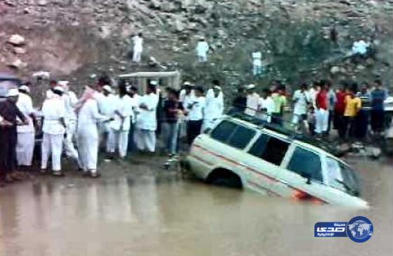 سقوط مركبه في غدير البنات بالطائف