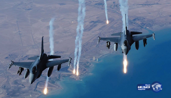 طيران التحالف يواصل غاراته على مواقع عسكرية للحوثيين