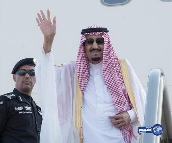 خادم الحرمين وولي العهد يصلان إلى جدة قادمين من الرياض