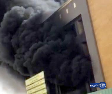 إصابة عامل في حريق مبنى بلدية الصفراء ببريدة