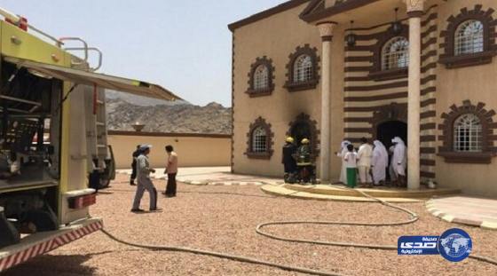 مدني نجران يخمد حريقاً بمنزل