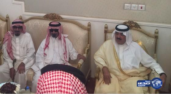 بالصور وزير الحرس الوطني في منزل العطاوي لتقديم واجب العزاء‎