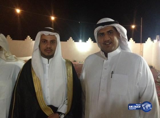 عبدالرحمن الحربي يحتفل بزواجه‎