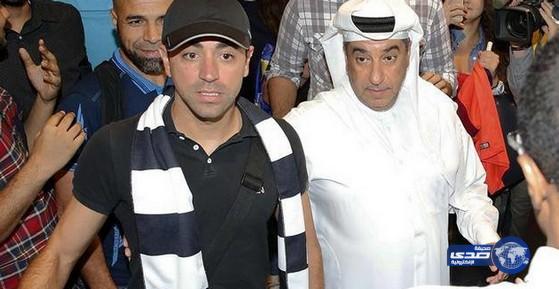 تشافي يصل الدوحة تمهيداً لبدء مسيرته مع السد القطري