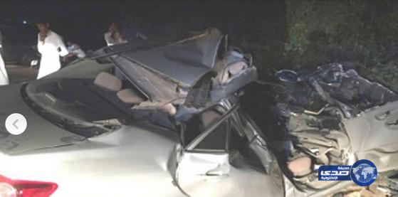 وفاة شخصين وإصابة واحد في حادث تصادم بمنظر بارق