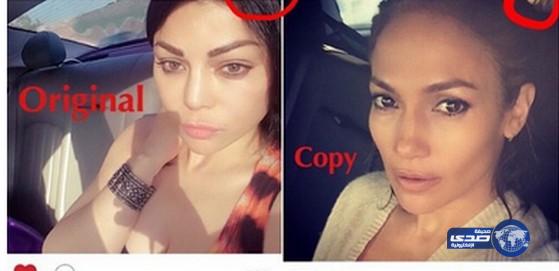 جنيفر لوبيز تقلد هيفا وهبي