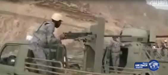 بالفيديو: القوات السعودية تشكل منطقة محرمة داخل الاراضي اليمنية‎