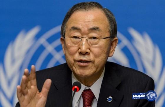 بان كي مون يبدأ مشاورات جنيف للسلام في اليمن