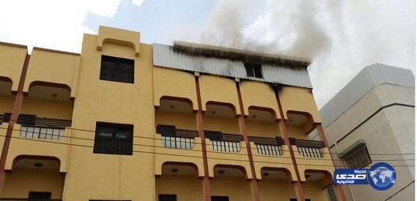 إخماد حريق بسبب سلك شاحن في أبها