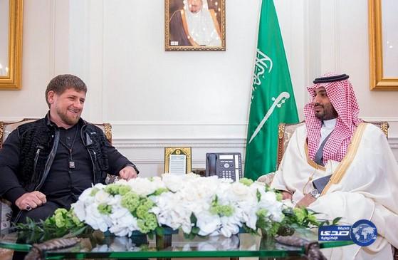 ولي ولي العهد يلتقي رئيس جمهورية الشيشان