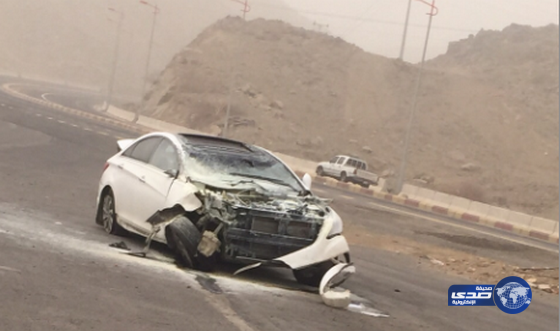 حادث في محافطة ٲضم (سوناتا) بعد فقد قائدها السيطرة‎