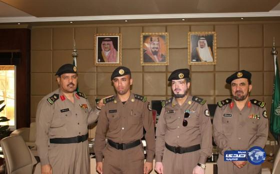 اللواء الطالب يقلد النقيب “تركي منيعي ” رتبته الجديدة‎