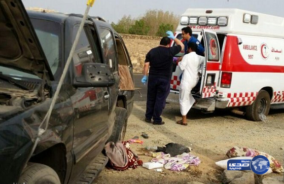 وفاة طفلة وإصابة ثلاثة أشخاص من عائلة واحدة شرق عرعر