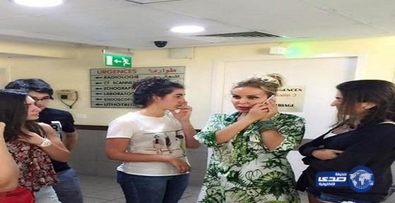 رولا سعد تطمئن جمهورها بعد تعرضها لحادث سير