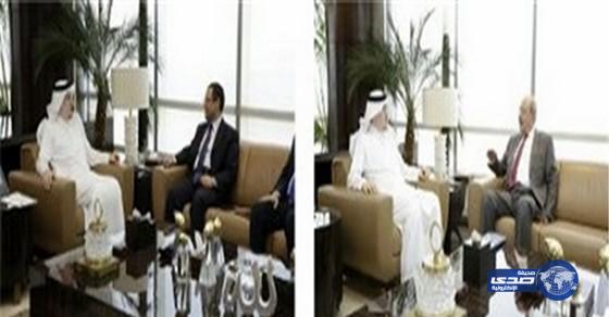 وزير العمل يستقبل سفراء الأردن ومصر في الرياض