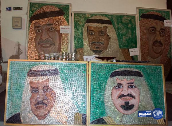 سعودي يستعد لدخول &#8220;جينيس&#8221; عبر رسم أكبر لوحة باستخدام العملات المعدنية