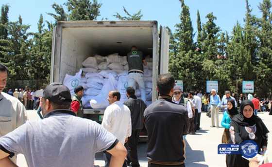توزيع السلال الرمضانية لـ800 أسرة في سوريا