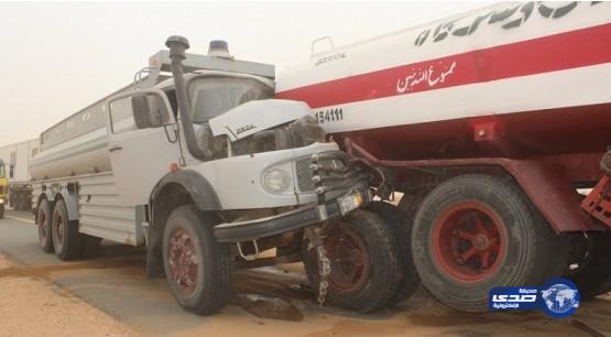 موجة غبار تتسبب في حوادث على طريق تربة الطائف