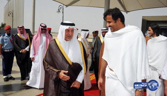 سمو أمير دولة قطر يصل إلى جدة